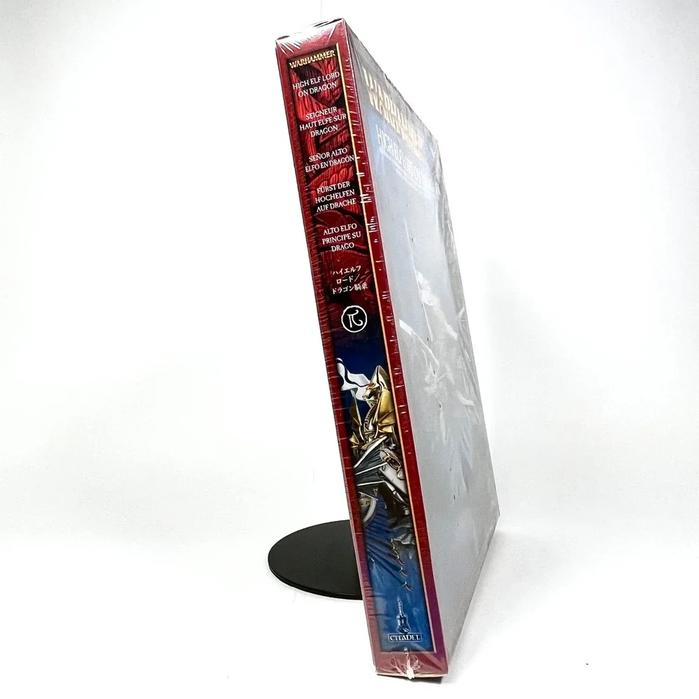 Warhammer High Elf Lord on Dragon Citadel Games Workshop New Sealed Kit